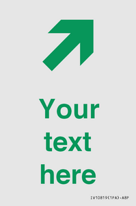 Custom Safe Condition inverse: Green Up right arrow